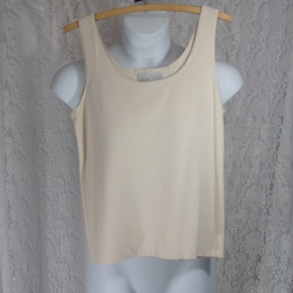 Fiorlini International Stretch Tank Top Natural